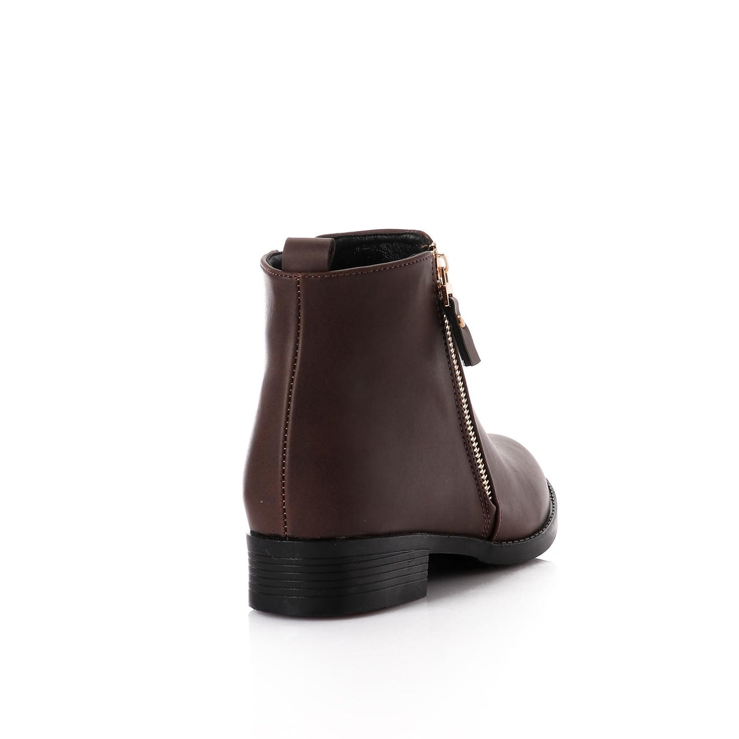 Two Side Zipper Ankle Boot