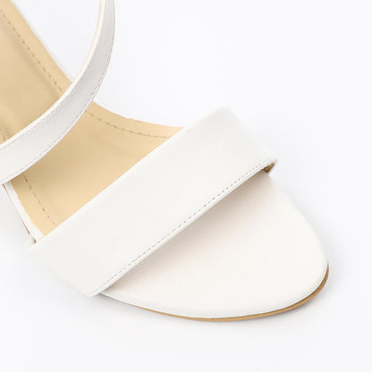 Elegant Leather Heeled Sandal