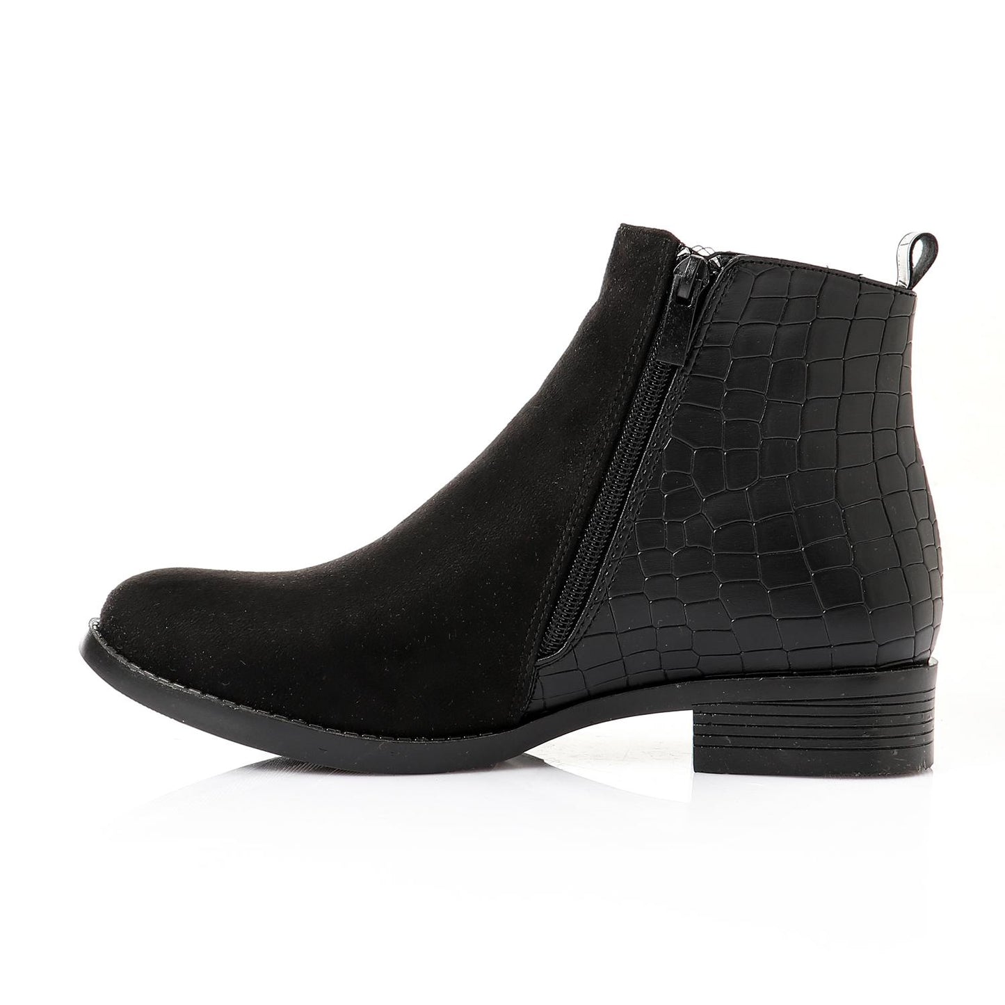 Half and Half Ankle Boots