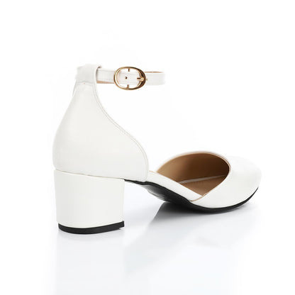 Open Side Low Heel Shoes