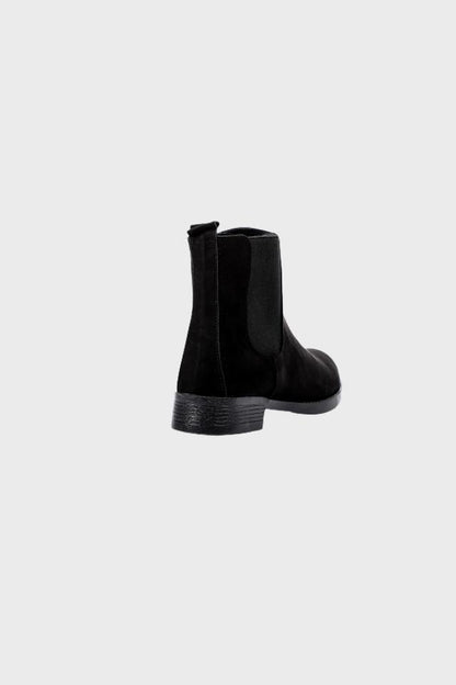 Black Suede Ankle Boot