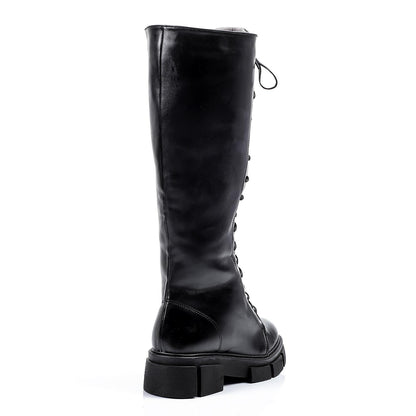 Black Knee High Boot
