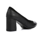 Black Simple Slip-on Pumps