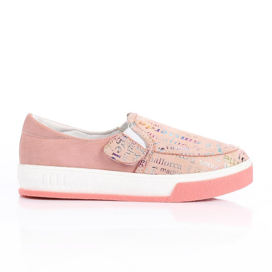 Pink Casual Slip-on Shoes for Girls