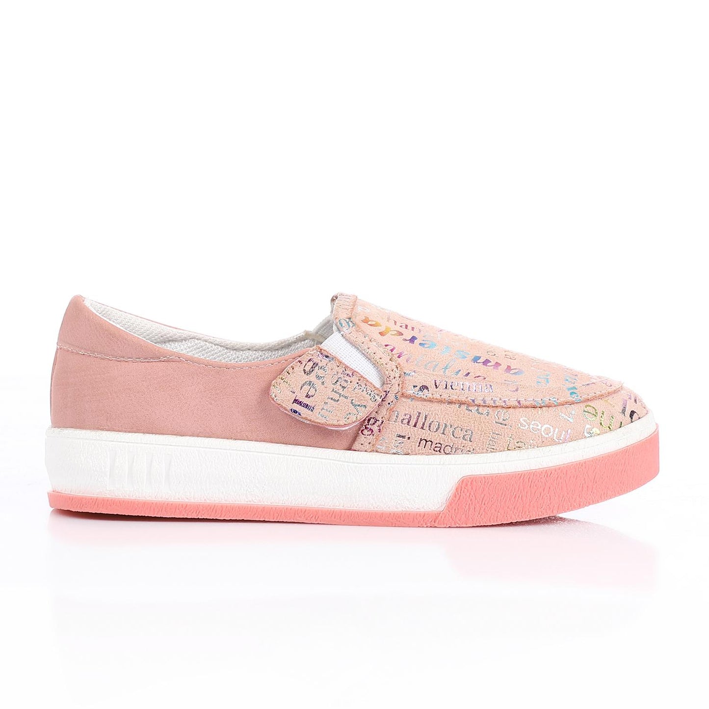 Pink Casual Slip-on Shoes for Teen Girls