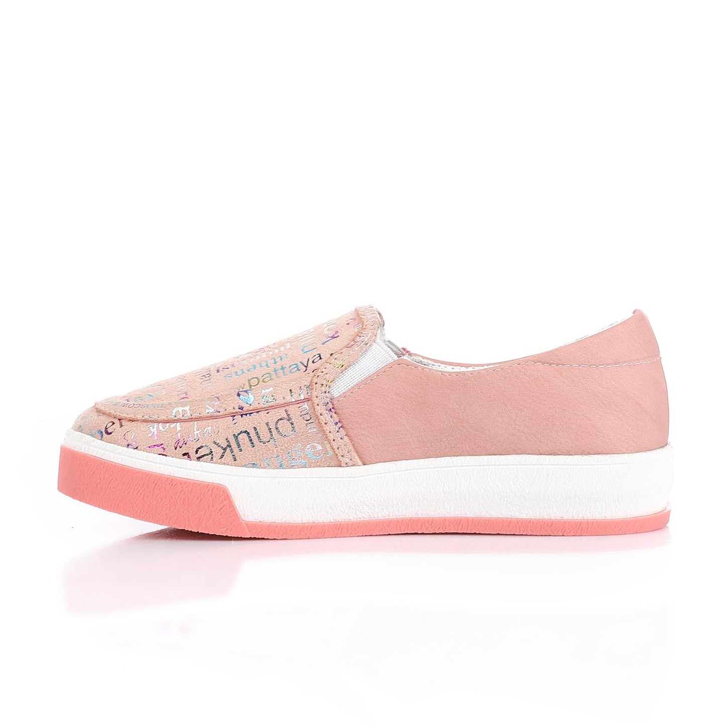 Pink Casual Slip-on Shoes for Teen Girls