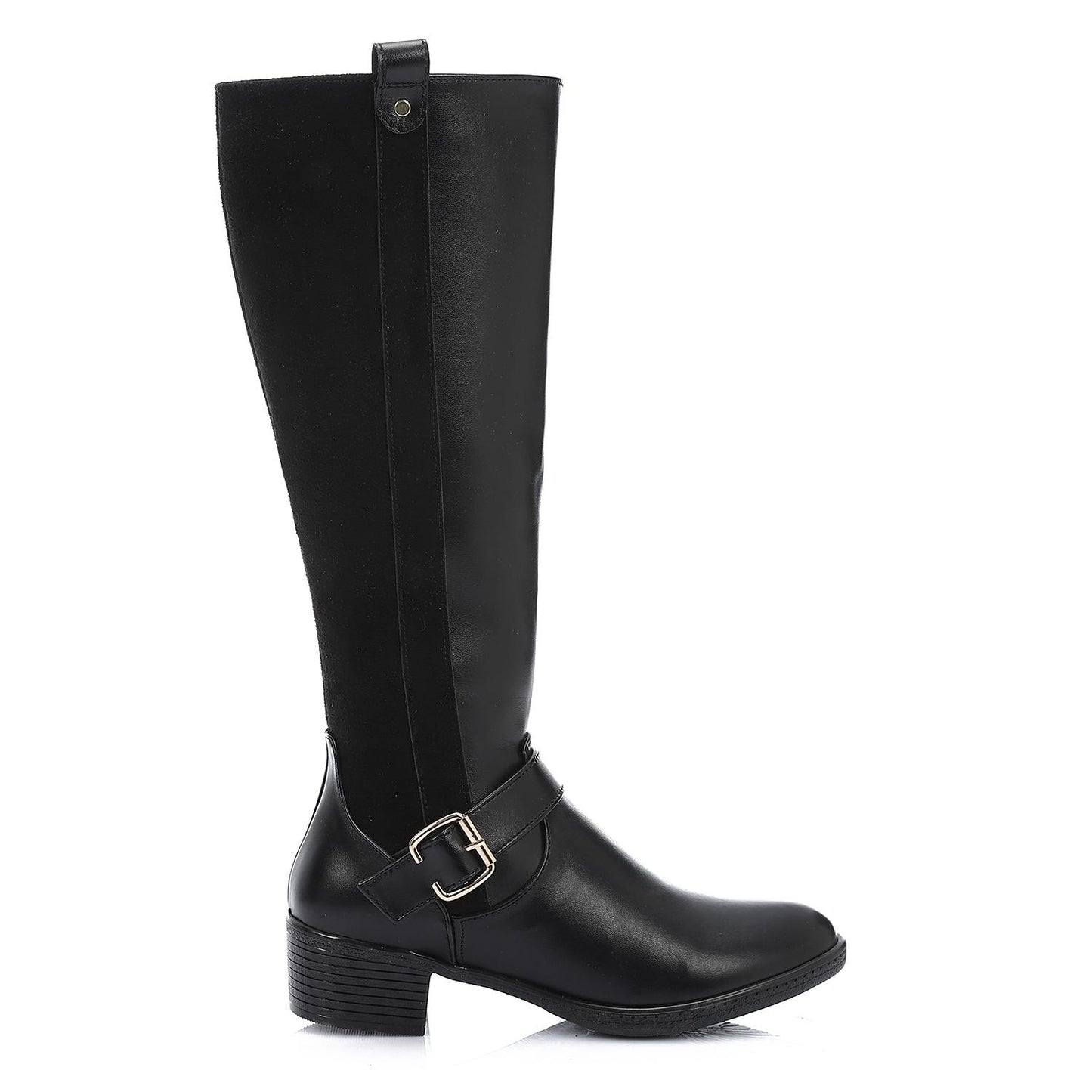 Half & Half Knee High Boot