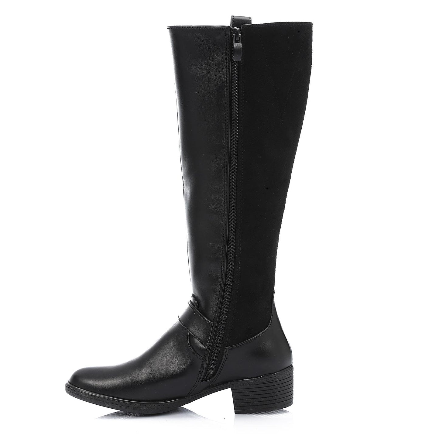 Half & Half Knee High Boot