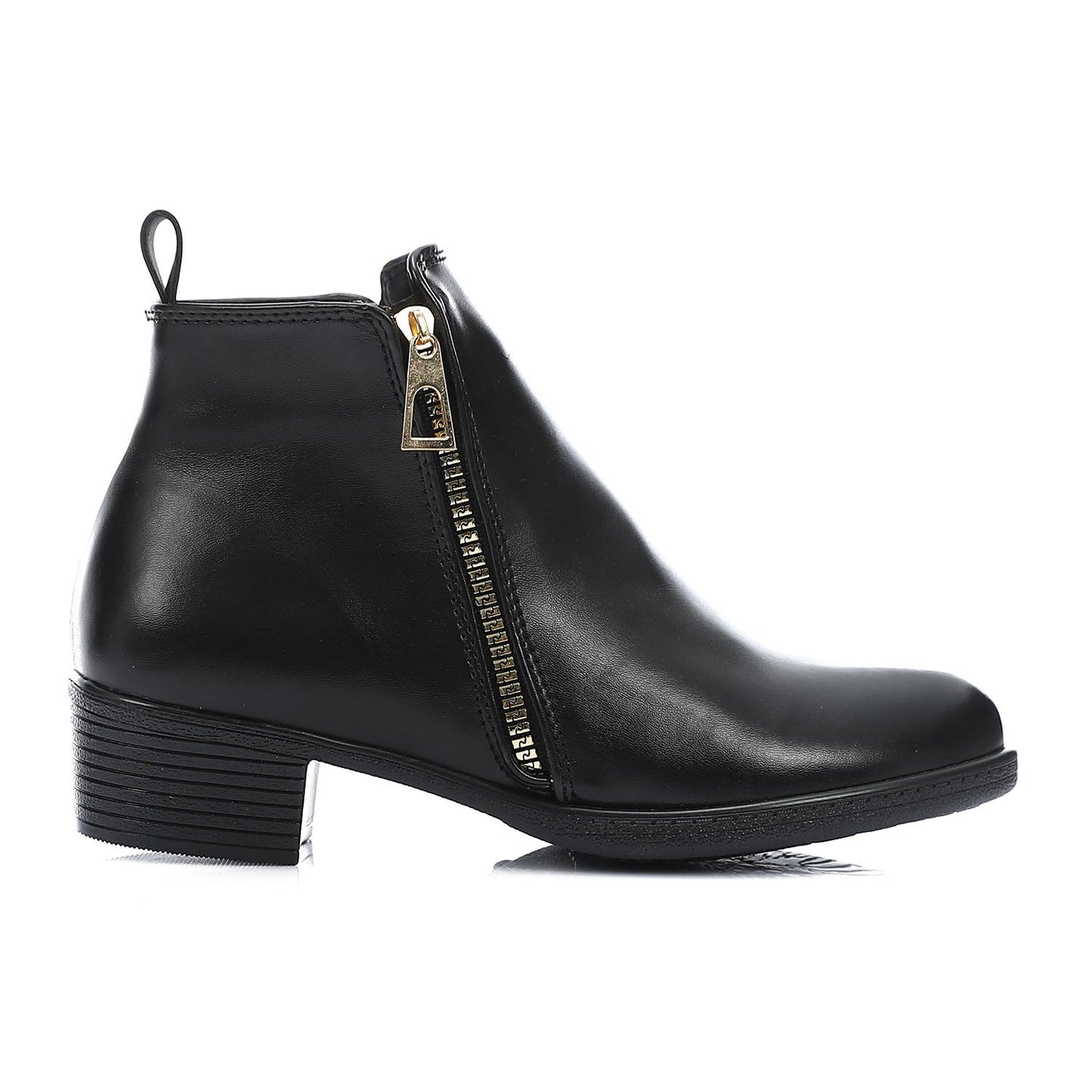 Stylish Side Zipper Ankle Boot