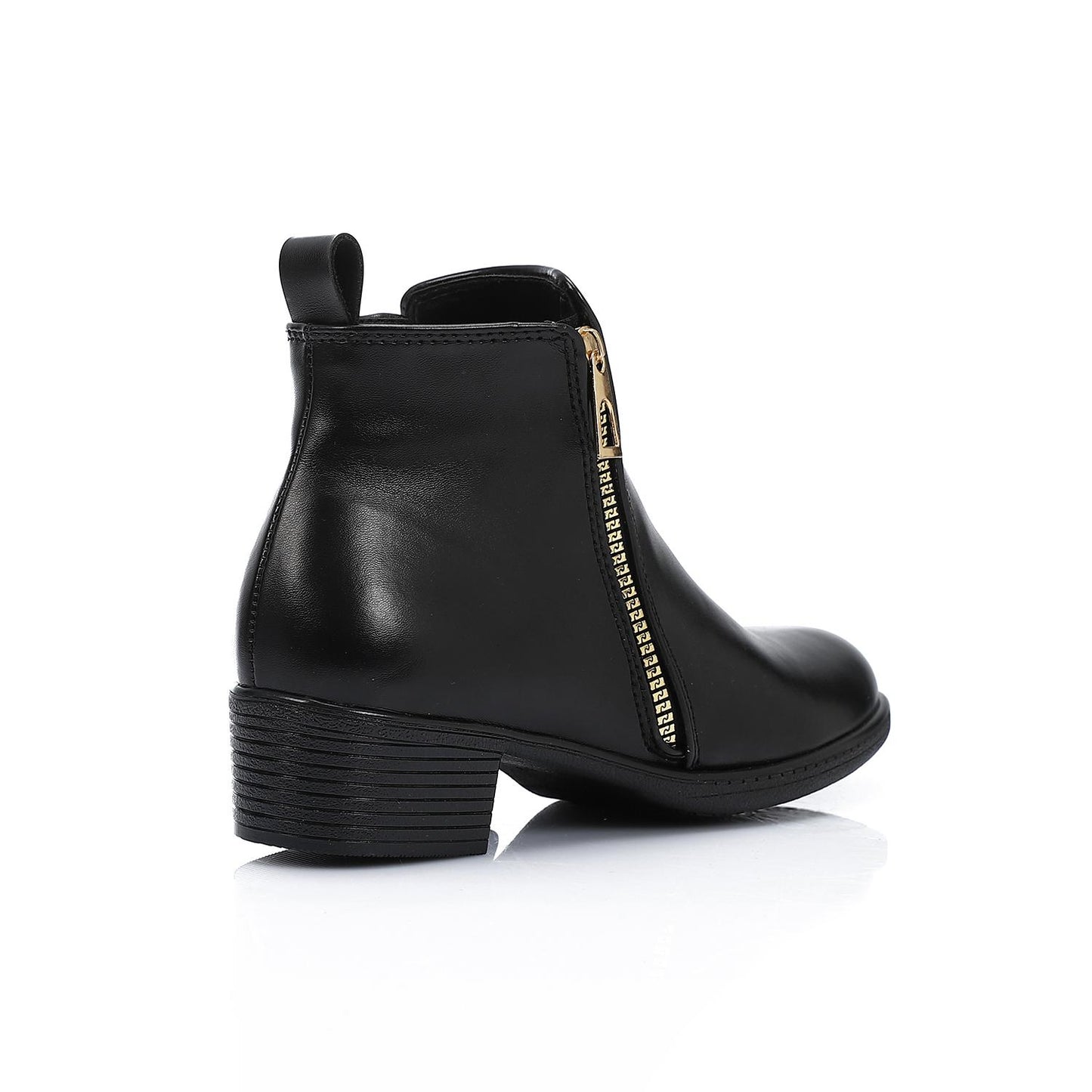 Stylish Side Zipper Ankle Boot
