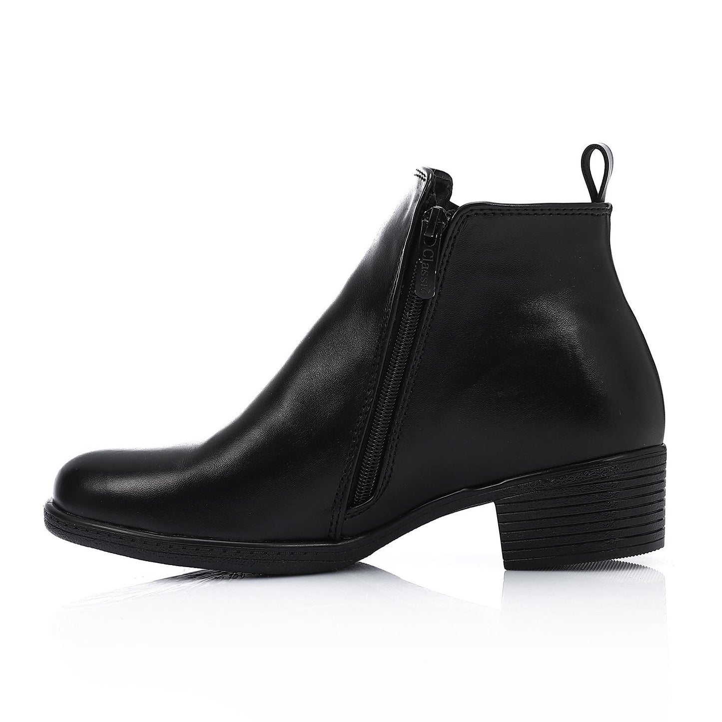 Stylish Side Zipper Ankle Boot