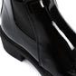 Black Verneh Ankle Boot with Side Zipper