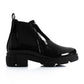 Black Chunky Heels Verneh Ankle Boot