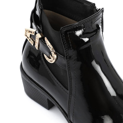 Black Classy Verneh Ankle Boot
