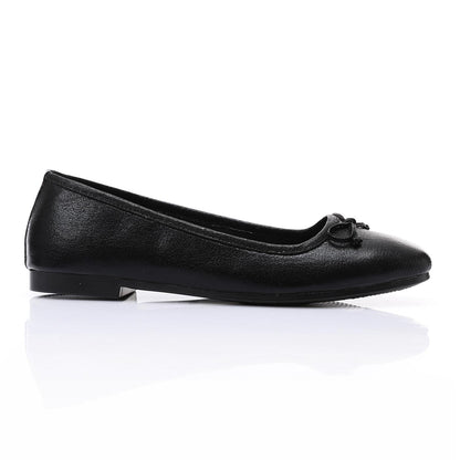 Simple Upper Bow Shiny Ballerina