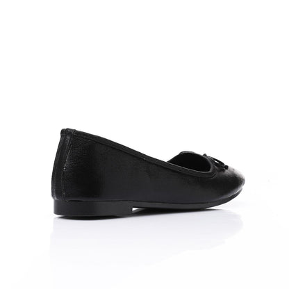 Simple Upper Bow Shiny Ballerina