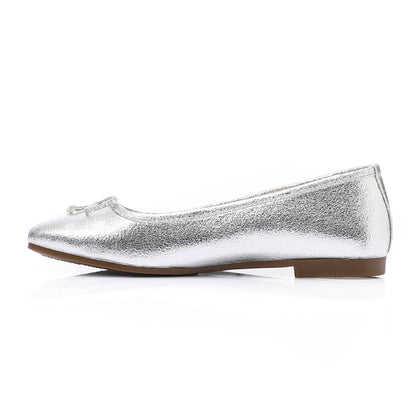 Simple Upper Bow Shiny Ballerina