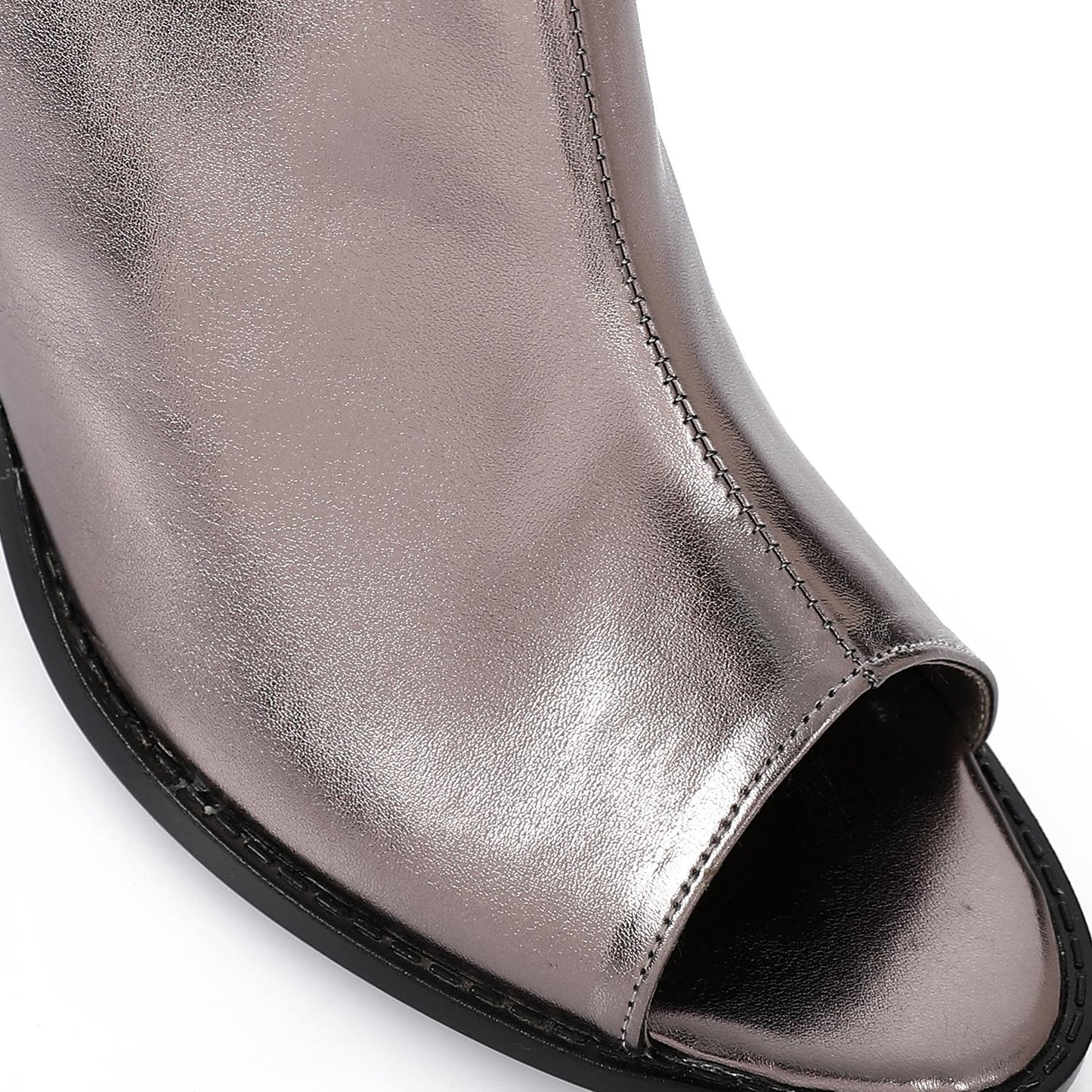 Shiny High Heel Sandal