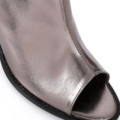 Shiny High Heel Sandal