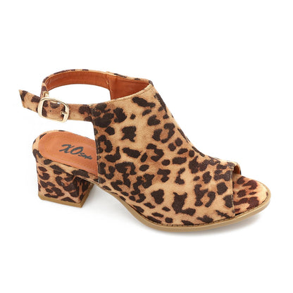 Tiger Printed Sandal - 6 Cm.