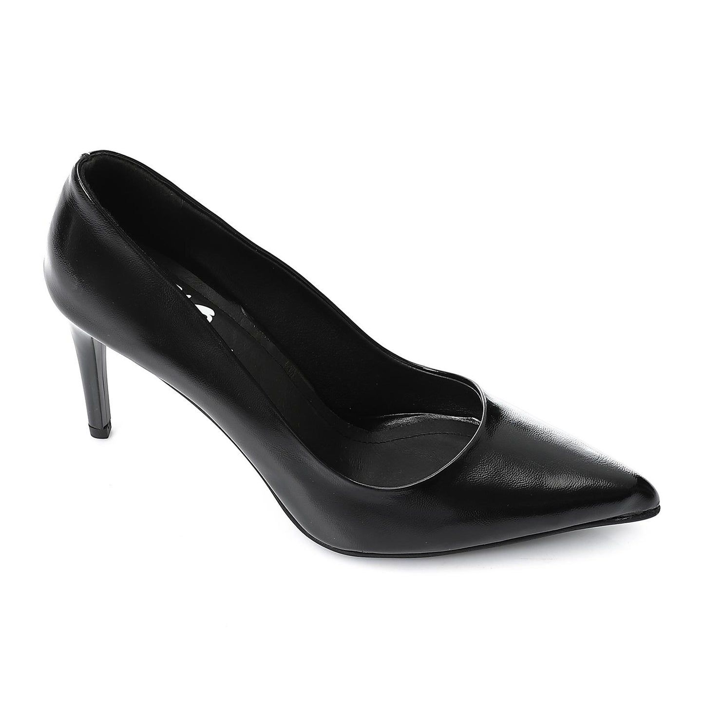 Classic Black Stiletto Pumps - حذاء كلاسيك أسود بكعب رفيع