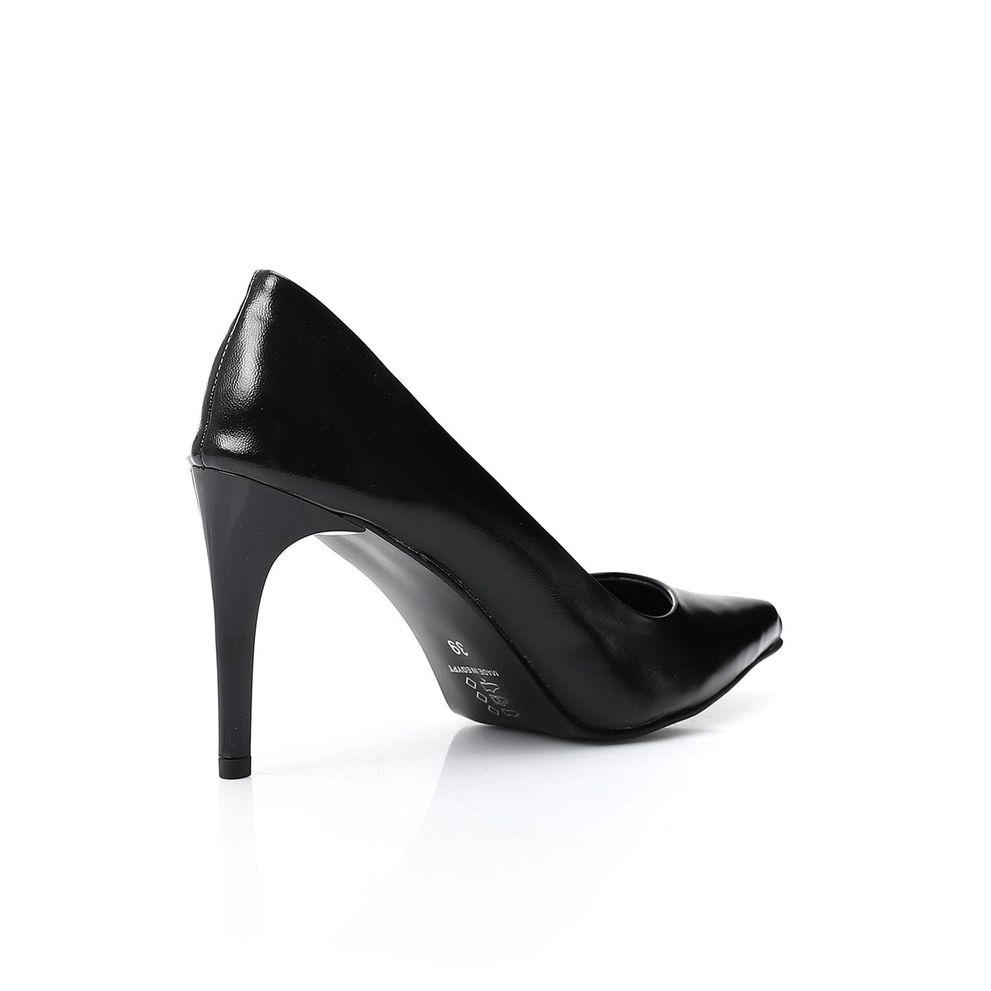 Classic Black Stiletto Pumps - حذاء كلاسيك أسود بكعب رفيع