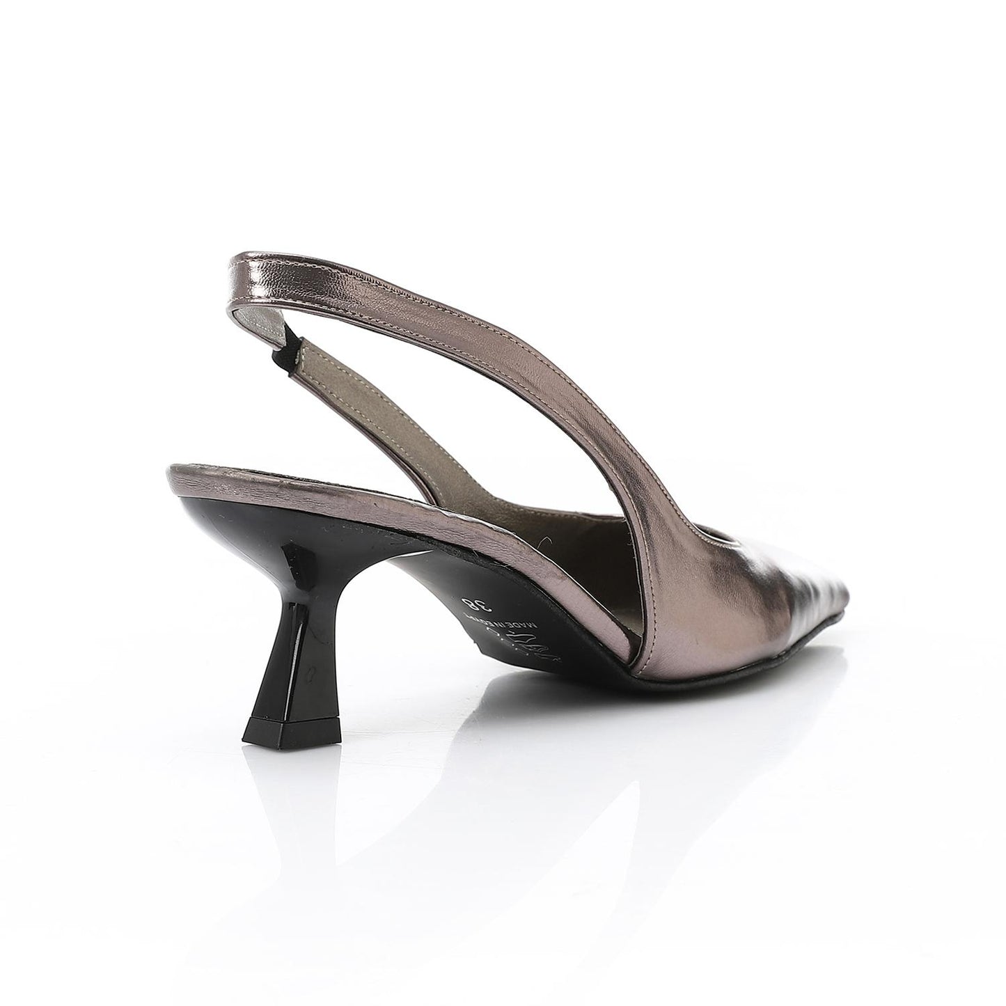 Smoky Slingback Pumps - حذاء سموكي بكعب مفتوح من الخلف