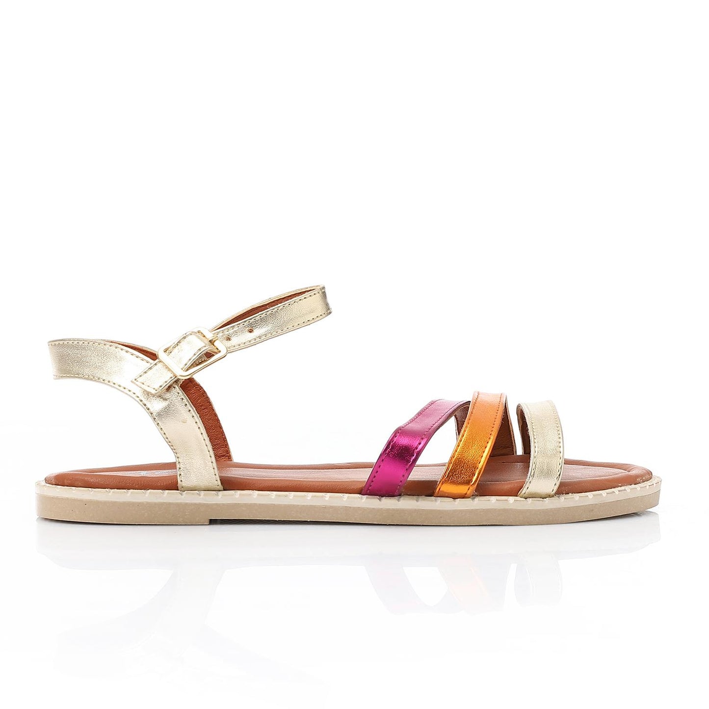 Girls Soft Leather Sandal - صندل جلد ناعم للبنات