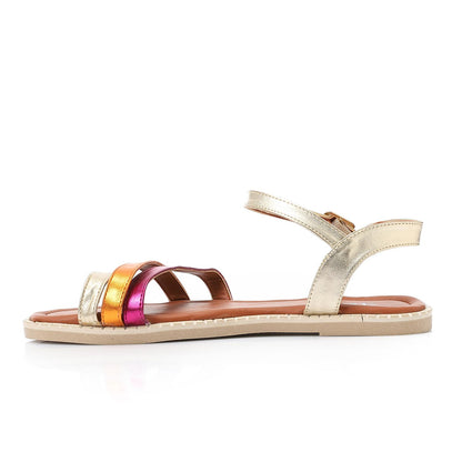 Girls Soft Leather Sandal - صندل جلد ناعم للبنات