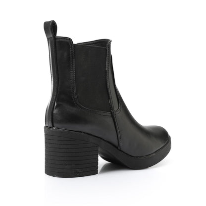 Elasticated Sides Ankle Boot - بوت للكاحل بجوانب مطاطية