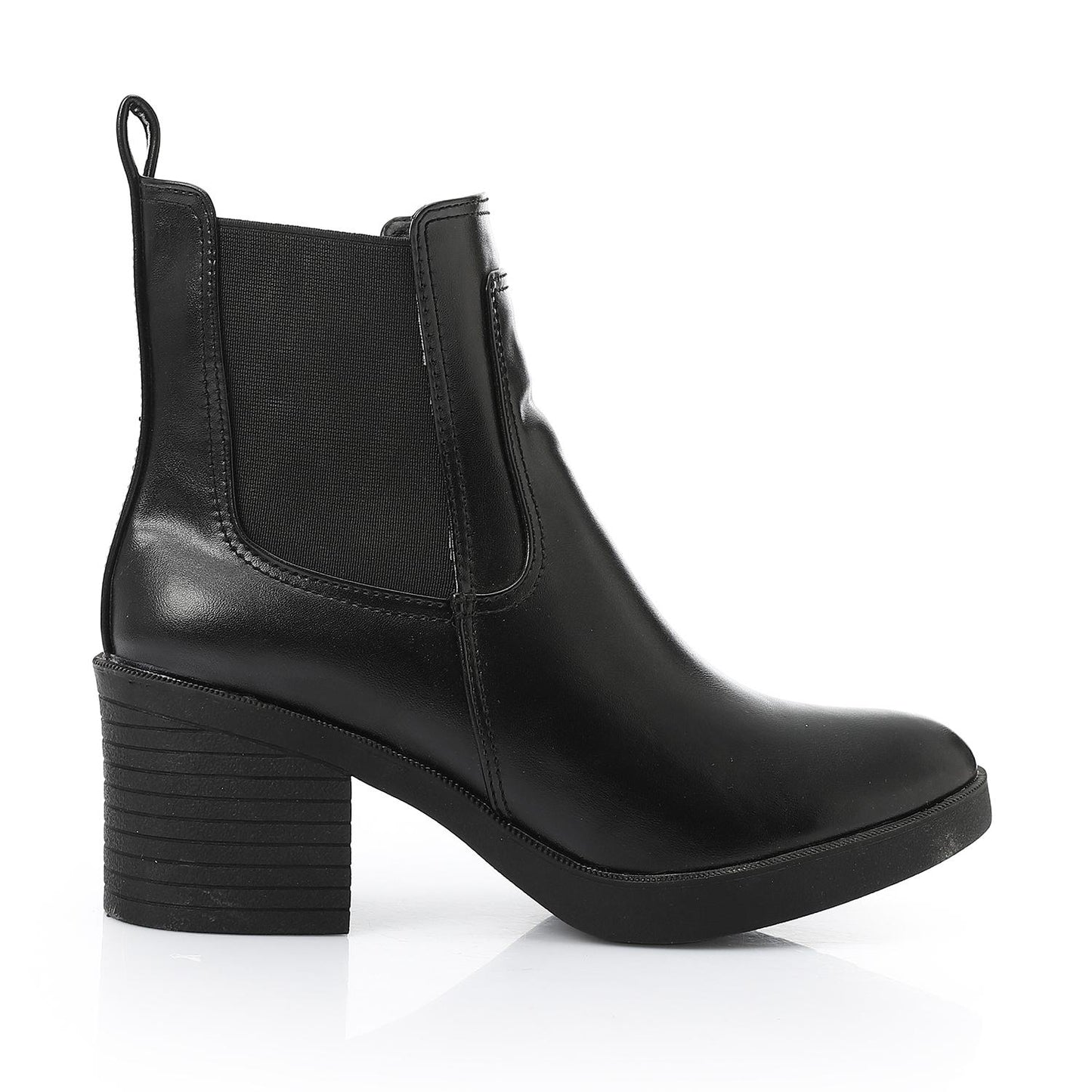 Elasticated Sides Ankle Boot - بوت للكاحل بجوانب مطاطية