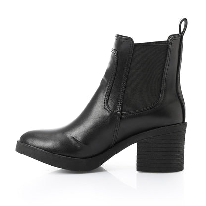 Elasticated Sides Ankle Boot - بوت للكاحل بجوانب مطاطية