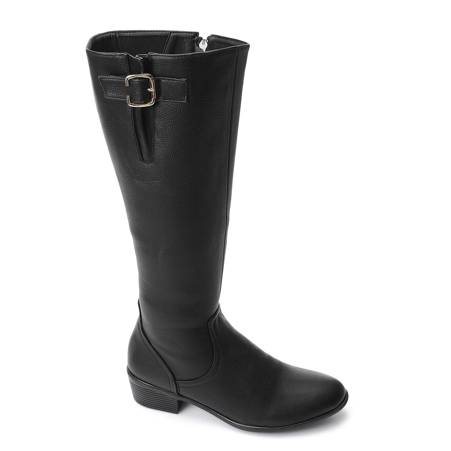 Classic Black Long Boot - بوت طويل كلاسيك أسود