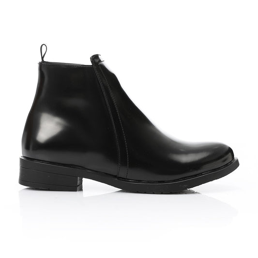 Classic Black Half Boot