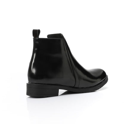 Classic Black Half Boot