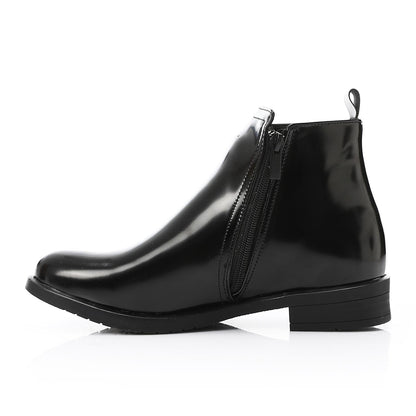 Classic Black Half Boot
