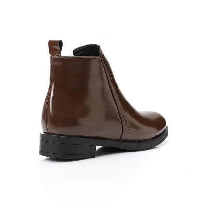 Classic Black Half Boot