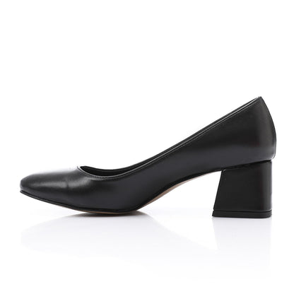 Block Heel Pumps.