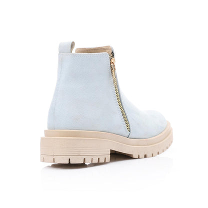 Side Zipper Ankle Boot