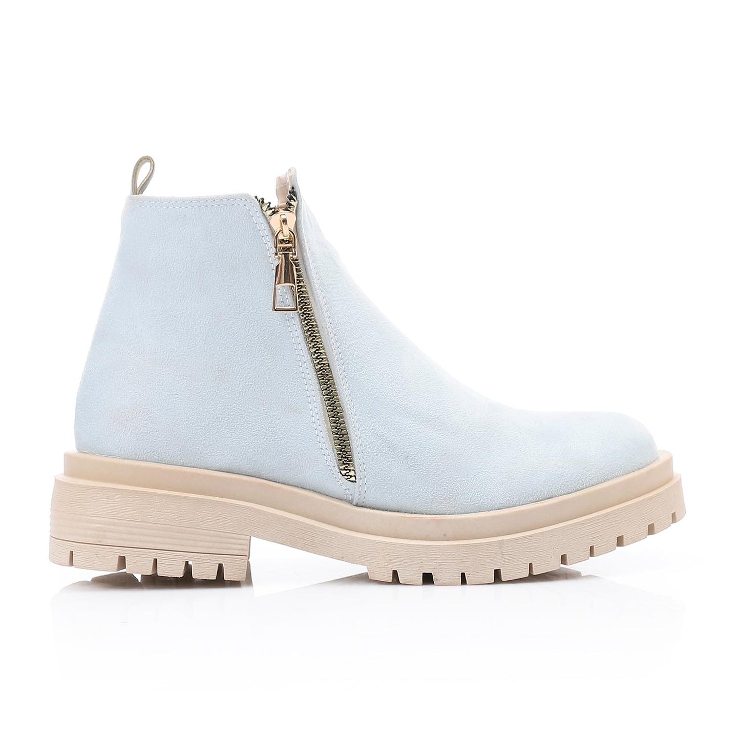 Side Zipper Ankle Boot
