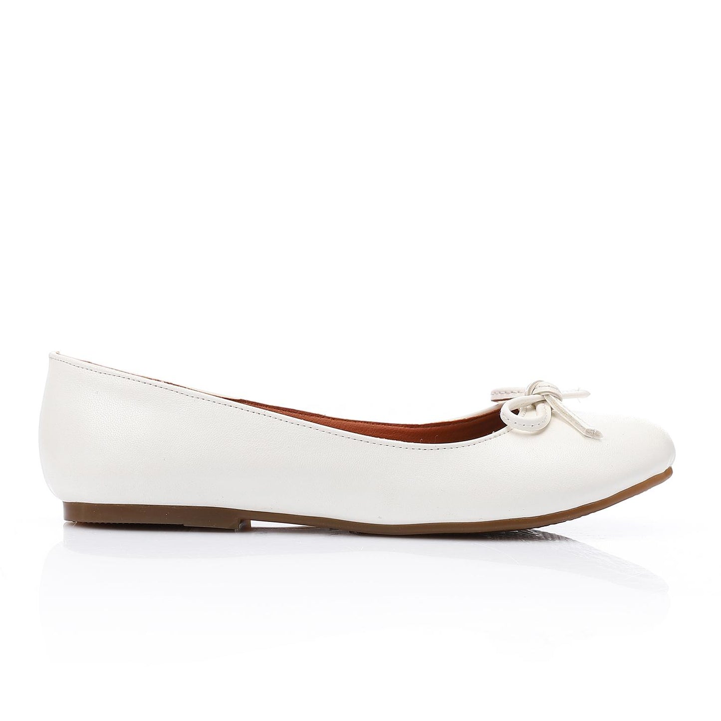 Girls Leather Soft Shoes with Bow