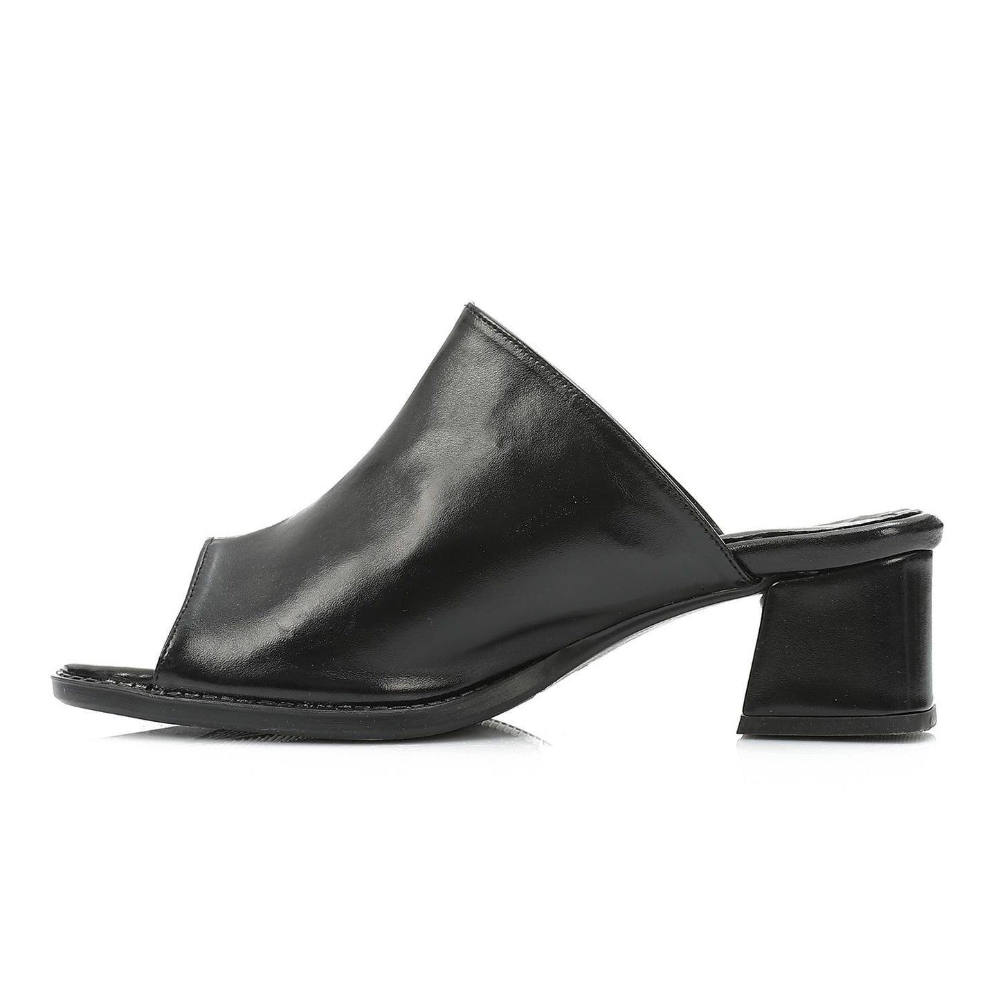 High Heel Mule Sandals Elegant Pointed Toe - 3 CM