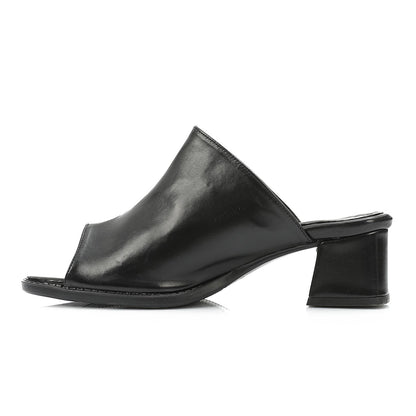 High Heel Mule Sandals Elegant Pointed Toe - 3 CM