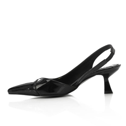 Slingback Kitten Heels