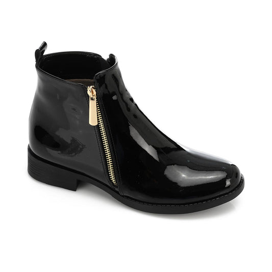 Leather Ankle Boot - 2CM.