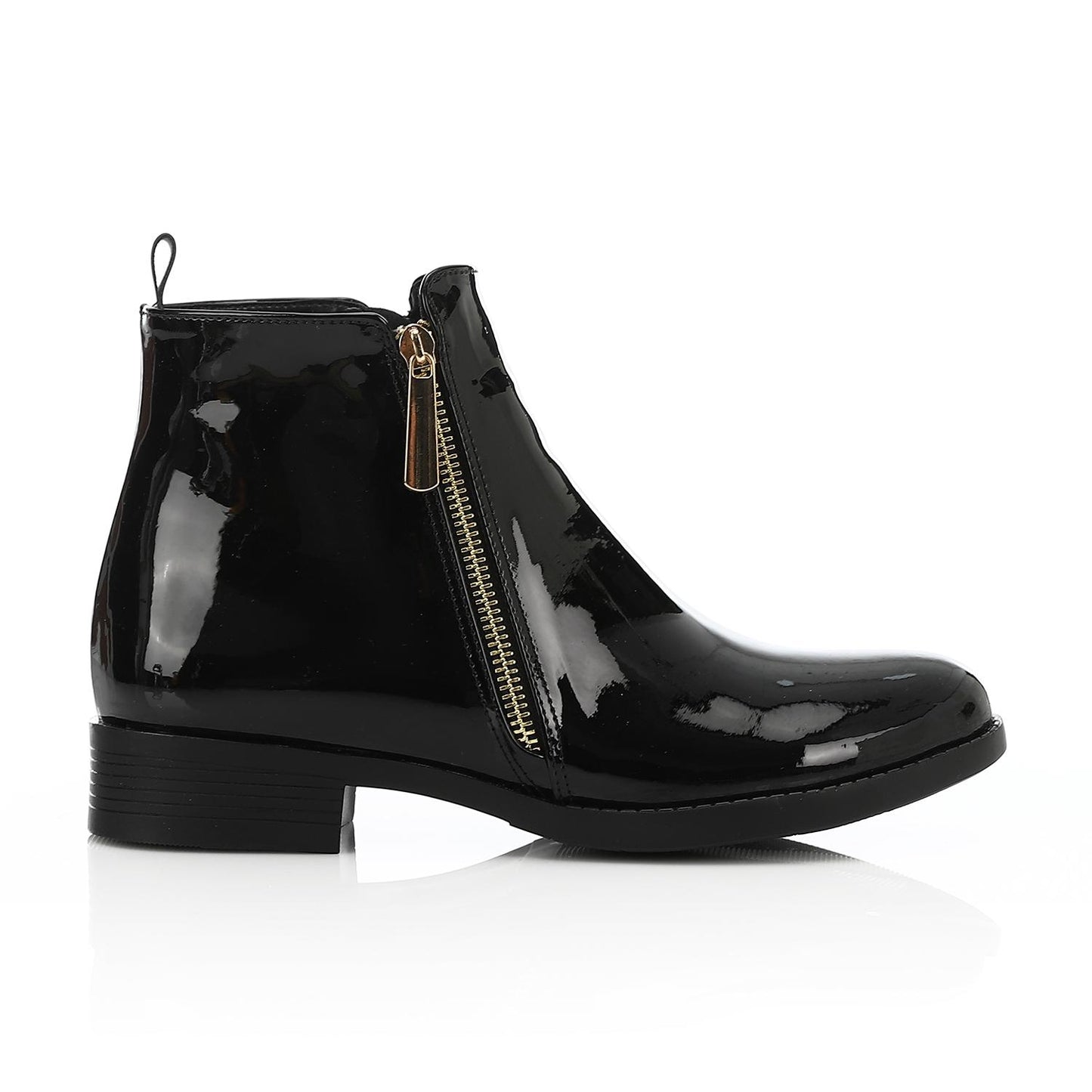 Leather Ankle Boot - 2CM.
