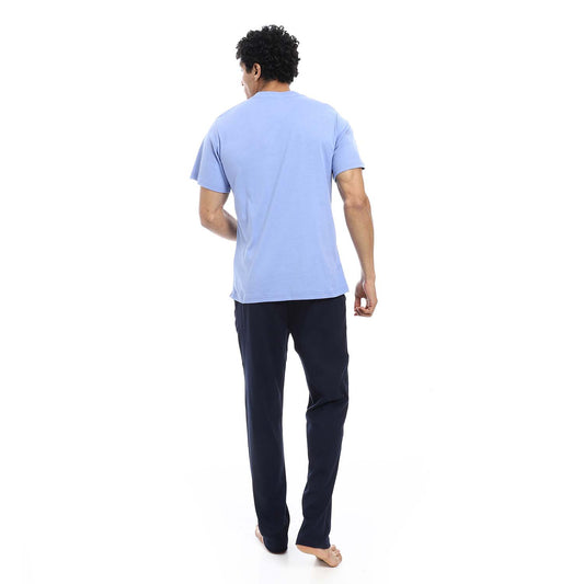 Plain Pants Pajama Set