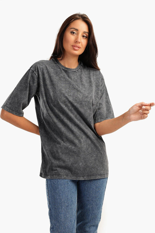 Carina Crew Neck Cotton T-Shirt