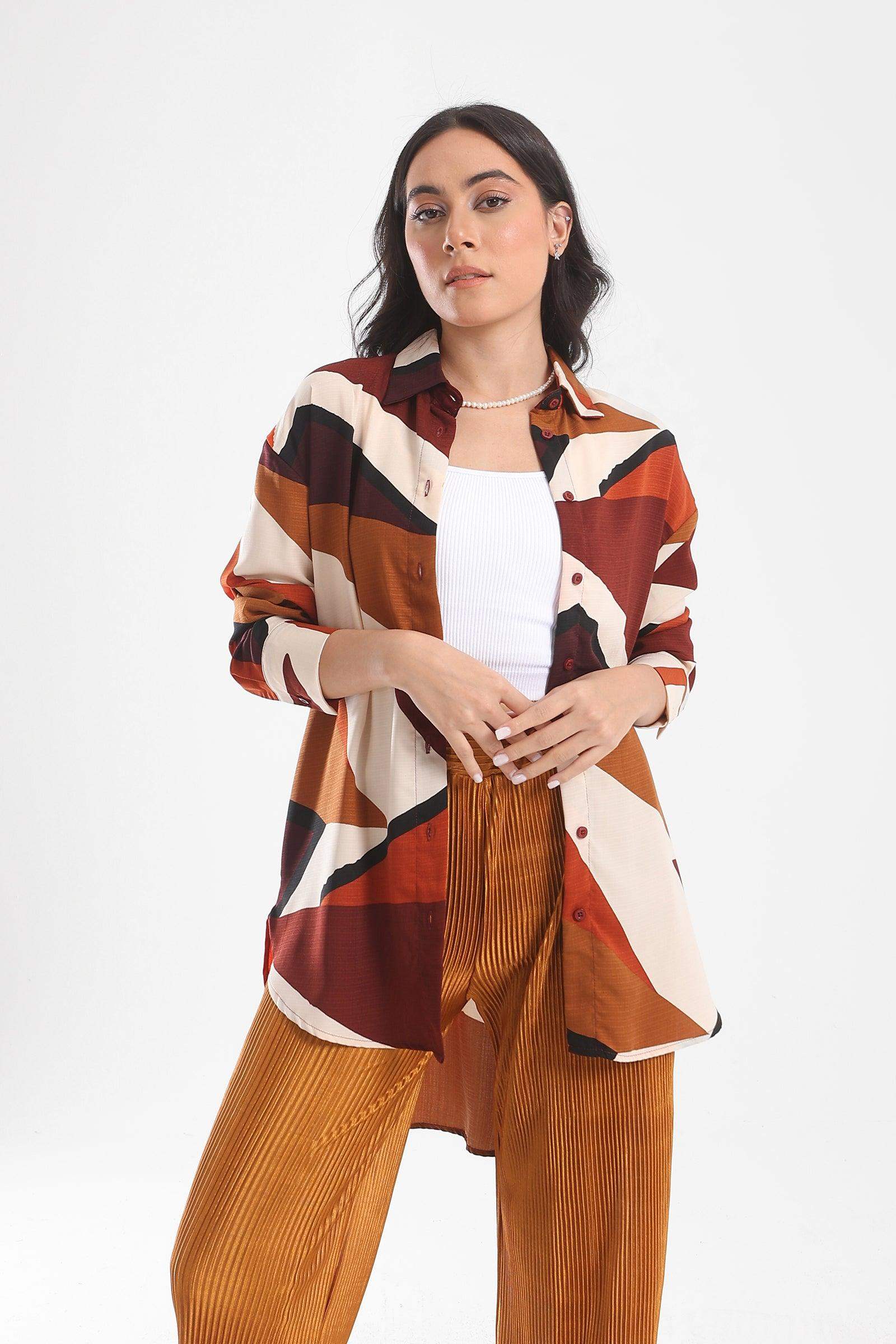 High Low Printed Shirt - Carina - ??√É¬¢√¢‚Äö¬¨√¢‚Äû¬¢????????√É∆í√Ç¬±??√É¬Ø√Ç¬ø√Ç¬Ω√É∆í√Ç¬ø??√É‚Ä†√¢‚Ç¨‚Ñ¢?√É∆í√Ç¬ø????