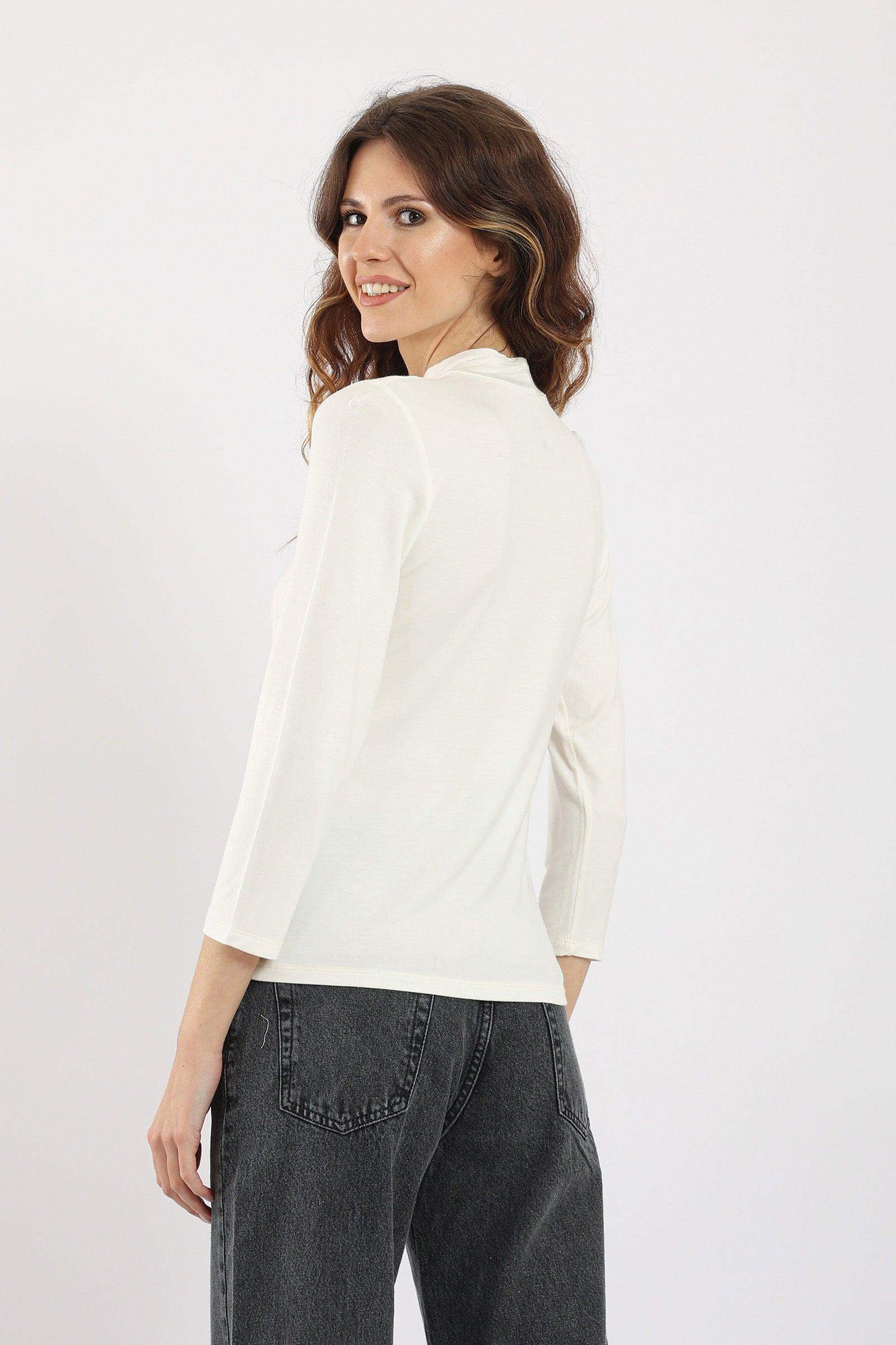 High Neck Long Sleeve Top - Carina - ??Ã¢â‚¬â„¢????????ÃƒÂ±??Ã¯Â¿Â½ÃƒÂ¿??Ã†â€™?ÃƒÂ¿????
